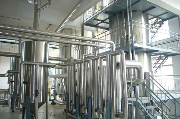 Edible oil refinery plant 