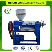 150-200kg/j Pengoperasian Mudah Penghematan Ruang Otomatis 6YL-85 Mesin Press Oli
